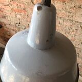 Industrial factory ceiling lamp from Wikasy A23, 1950s
