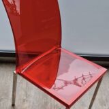 6 Chaises design 70's pedrali