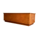 Coffre en bois exotique, 1960s