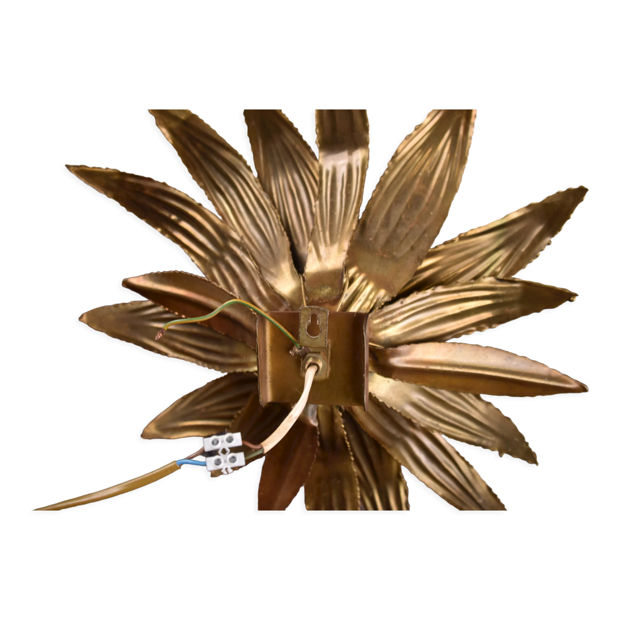 Flower wall lamp, 1970s