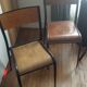 Lot de 2 chaises mullca pieds compas
