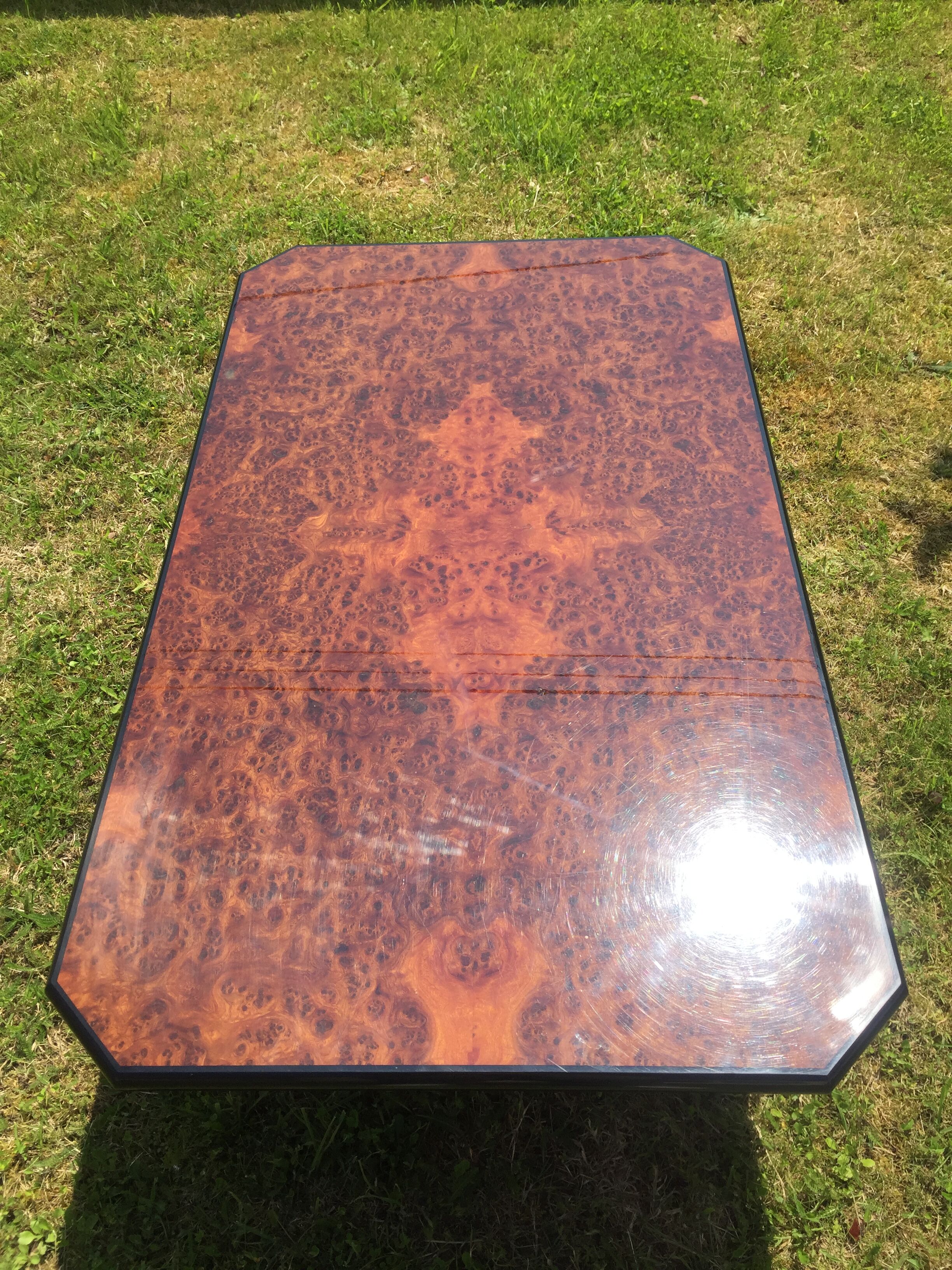 Vintage coffee table mario sabot