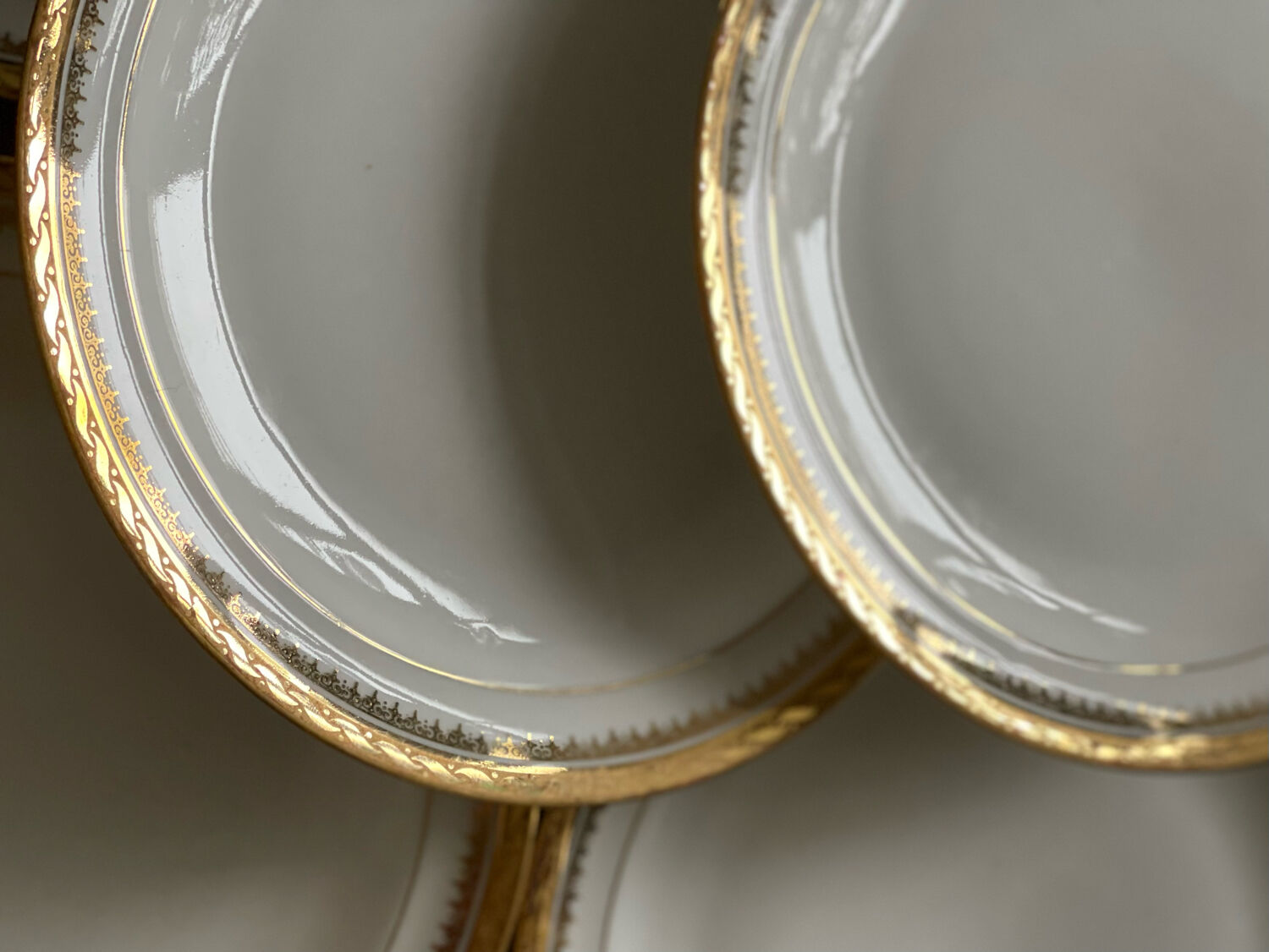 6 dessert plates Limoges France