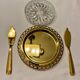Caviar service in 24-carat gold frame, Fabiora – Paris