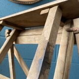 Stepladder decorated in old oak