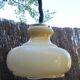 Vintage suspension lamp monte et baisse volvit and opaline yellow glass