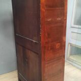 Semainier en bois dd plaquage du dix-huitième  sciecle