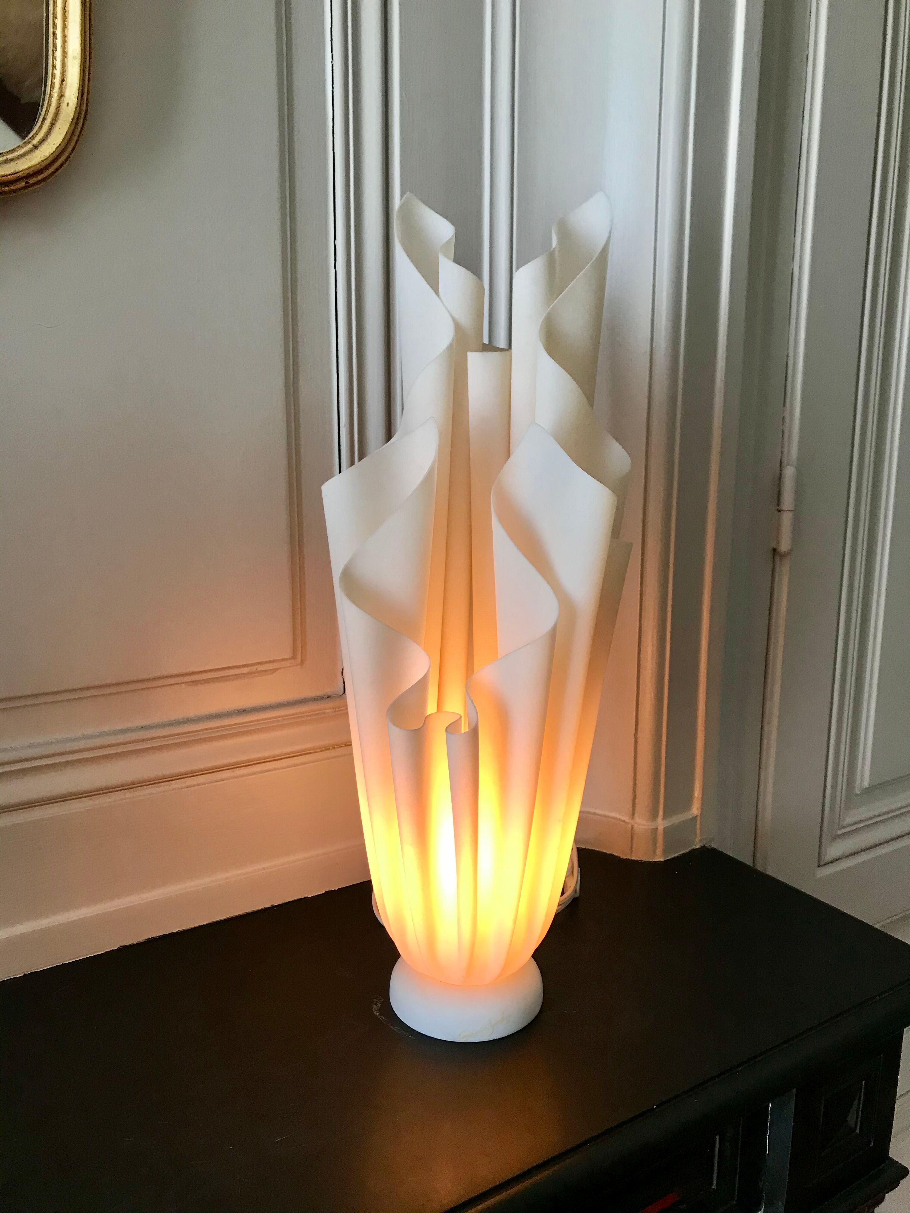 Pair of Georgia Jacob lamps