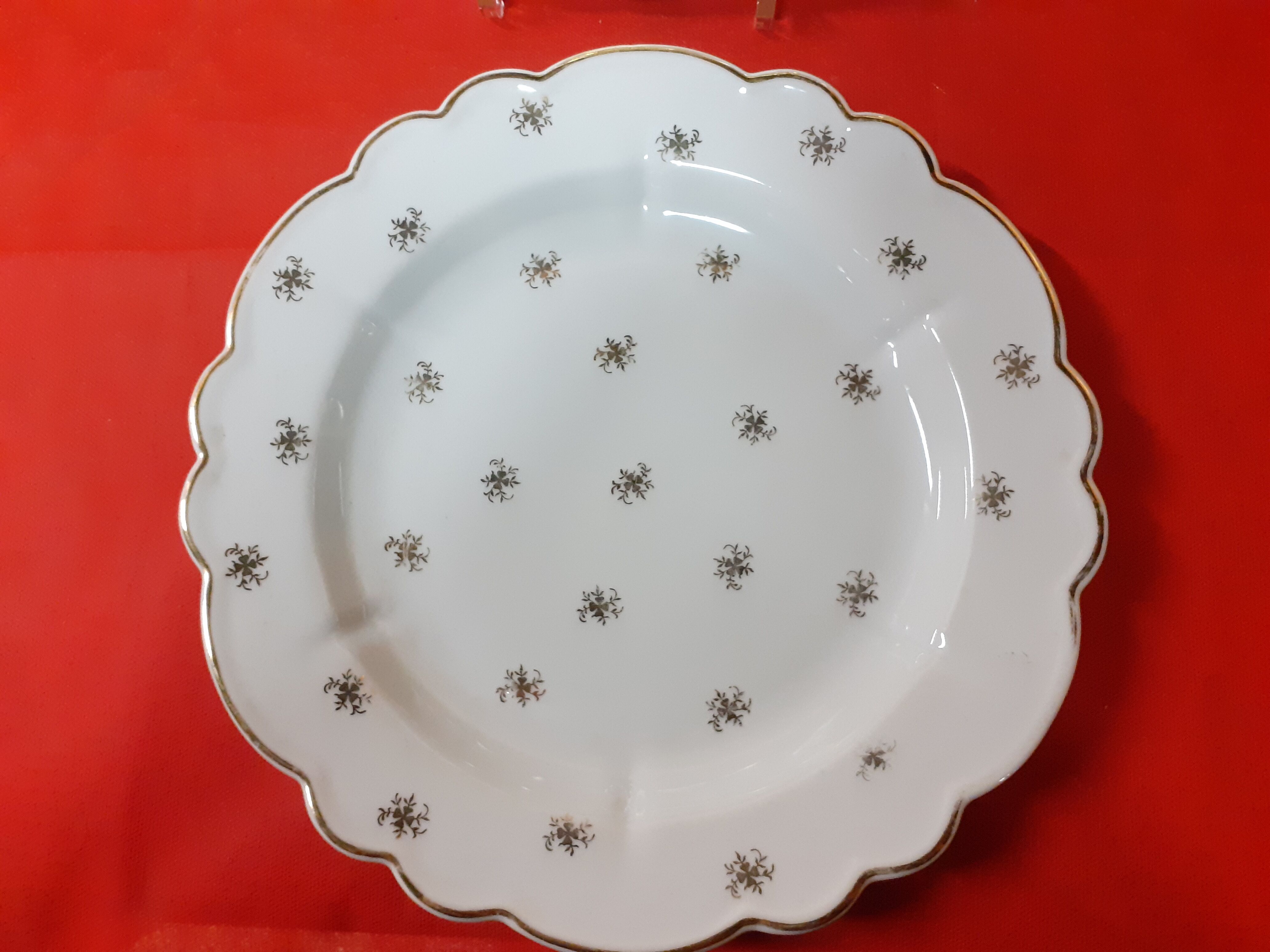 Set de 2 plats ronds