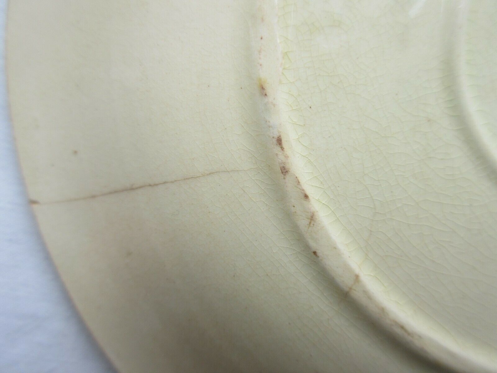 Salins art deco white dabbling plate pink parakeet and lavaters