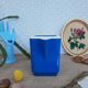 Vintage pastis 51 blue plastic decanter