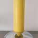 Vintage yellow mushroom lamp