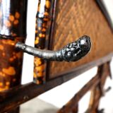 Antique bamboo hall stand