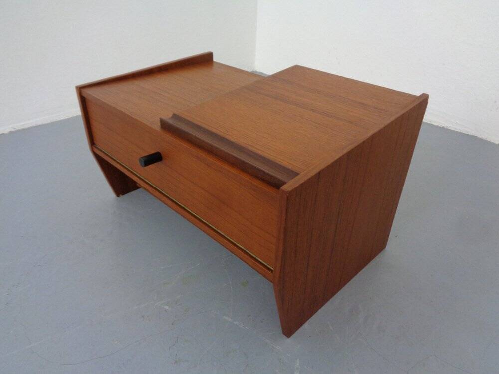Mid-Century Teak Shelf, Denmark, 1960s