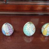Set of 5 Limoges MF porcelain salt shakers