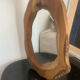 Miroir bois 1960 forme libre