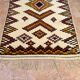 Handmade Berber rug: Moroccan wall decoration (190 cm x 108 cm)
