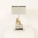 Large table lamp by the Spanish sculptor Aurelio Teno, 1970s.