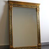 Mirror with parecloses, Regency style.