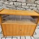 Petit meuble vitrine vintage 1970"