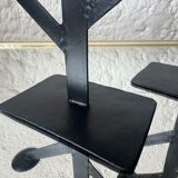 Wrought iron chandeliers, 1980s Habitat style