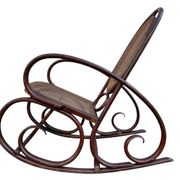 Set de 2 Rocking-chairs Style Thonet 19’s