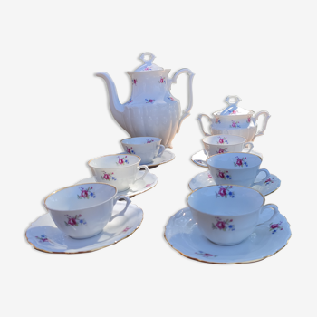 Coffee service, porcelain tea