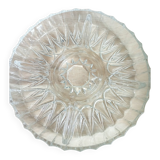 Plat coupelle ancienne en verre