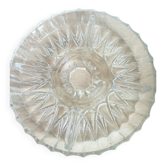 Antique glass cup dish