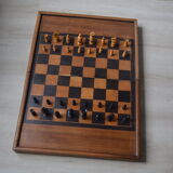 Vintage wooden chess