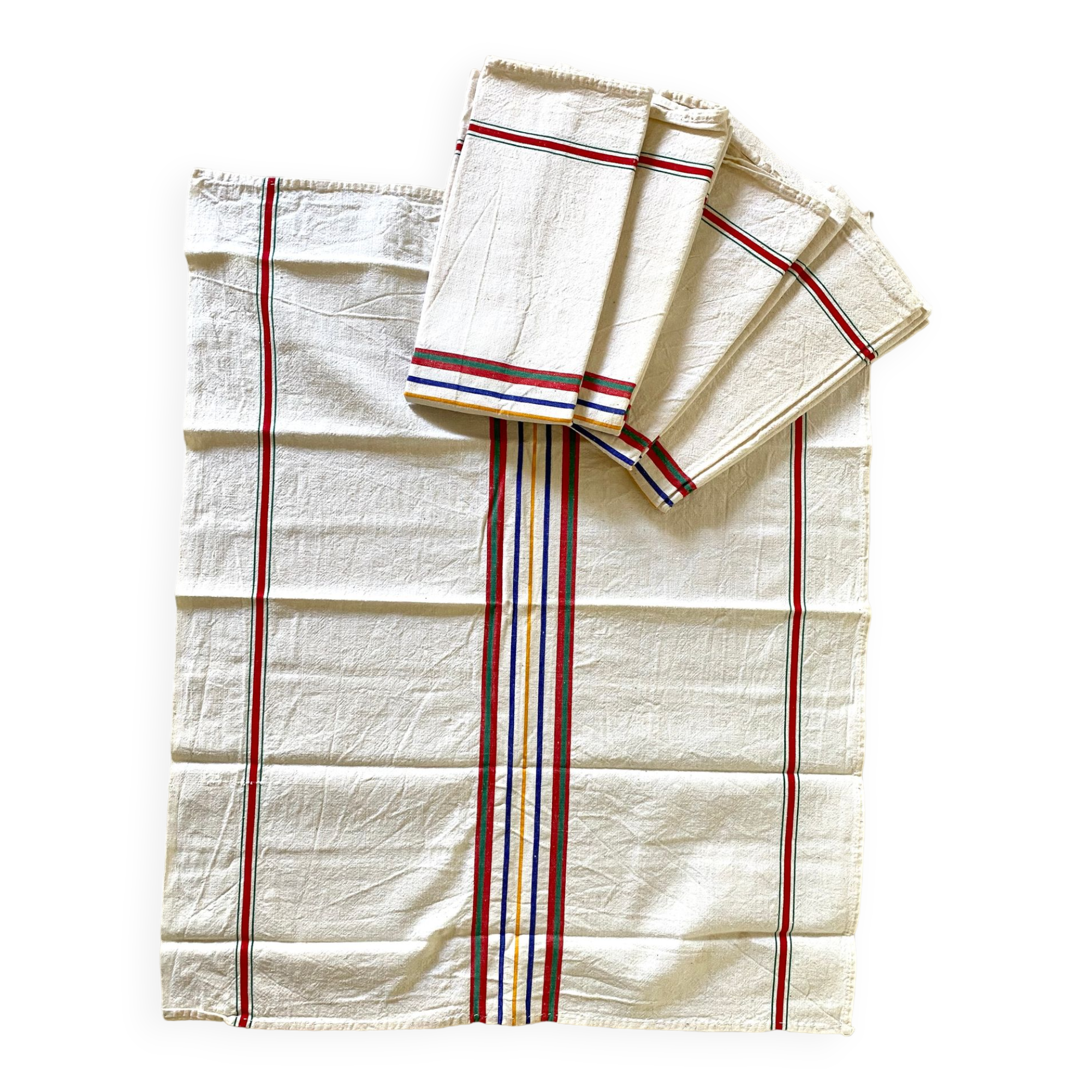 New old cotton tea towels