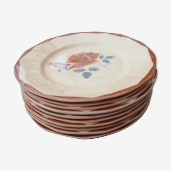 11 old flat plates