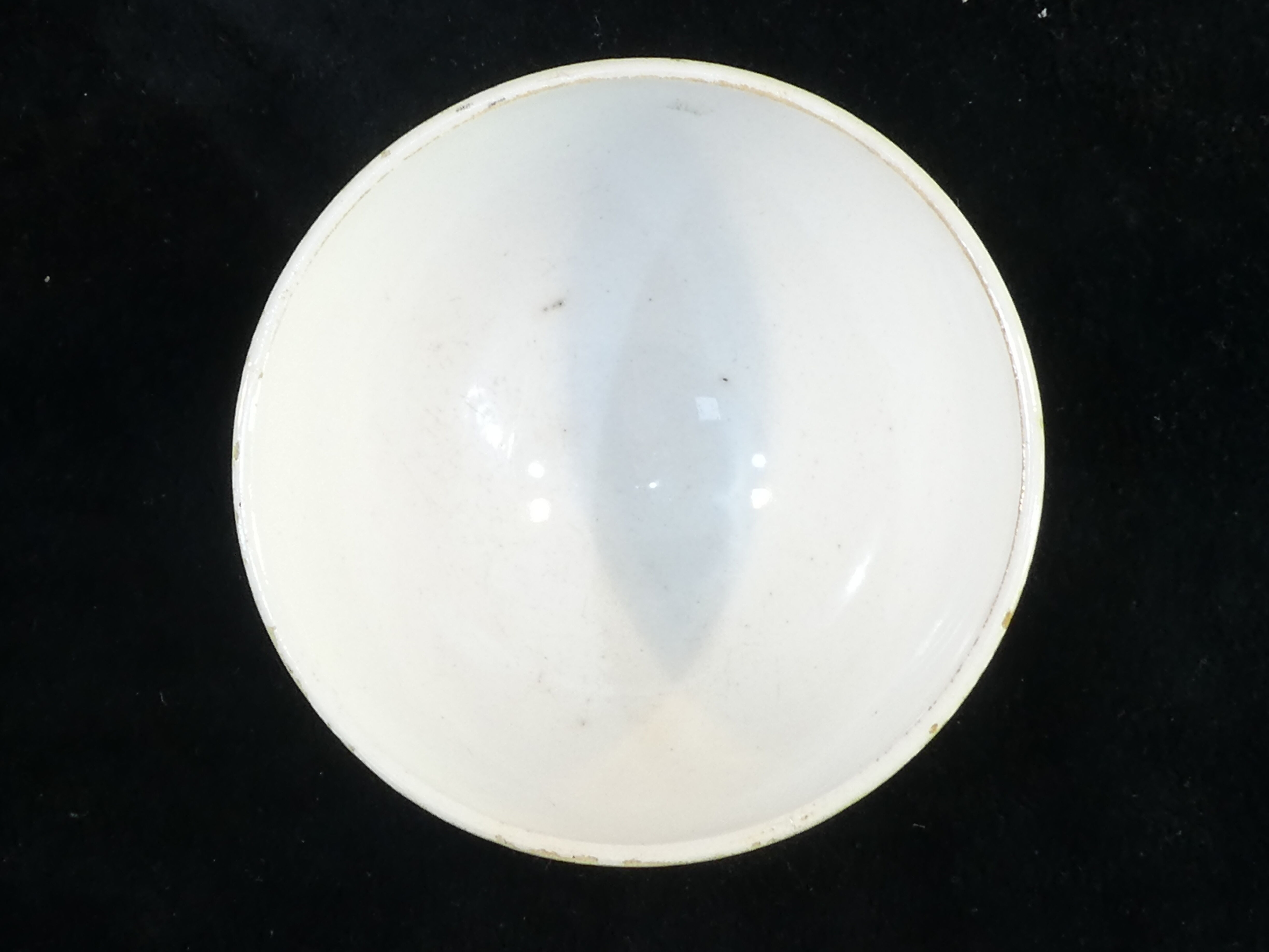 Bowl in faience k.g luneville