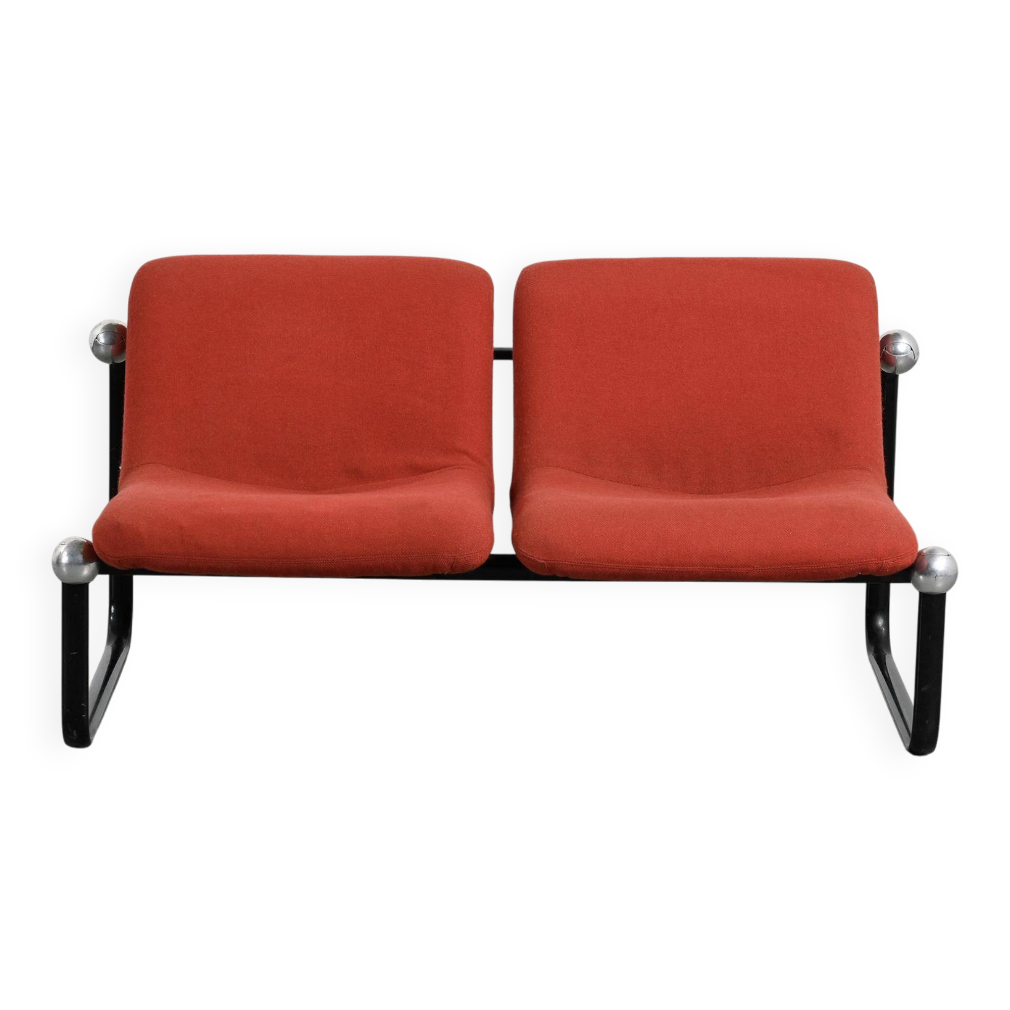 Banquette deux places par Marc Held pour Airborne, France, vers 1970