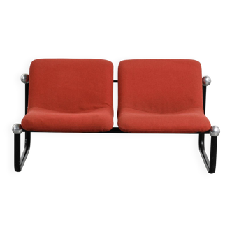 Two-seater bench by Marc Held for Airborne, France, around 1970.