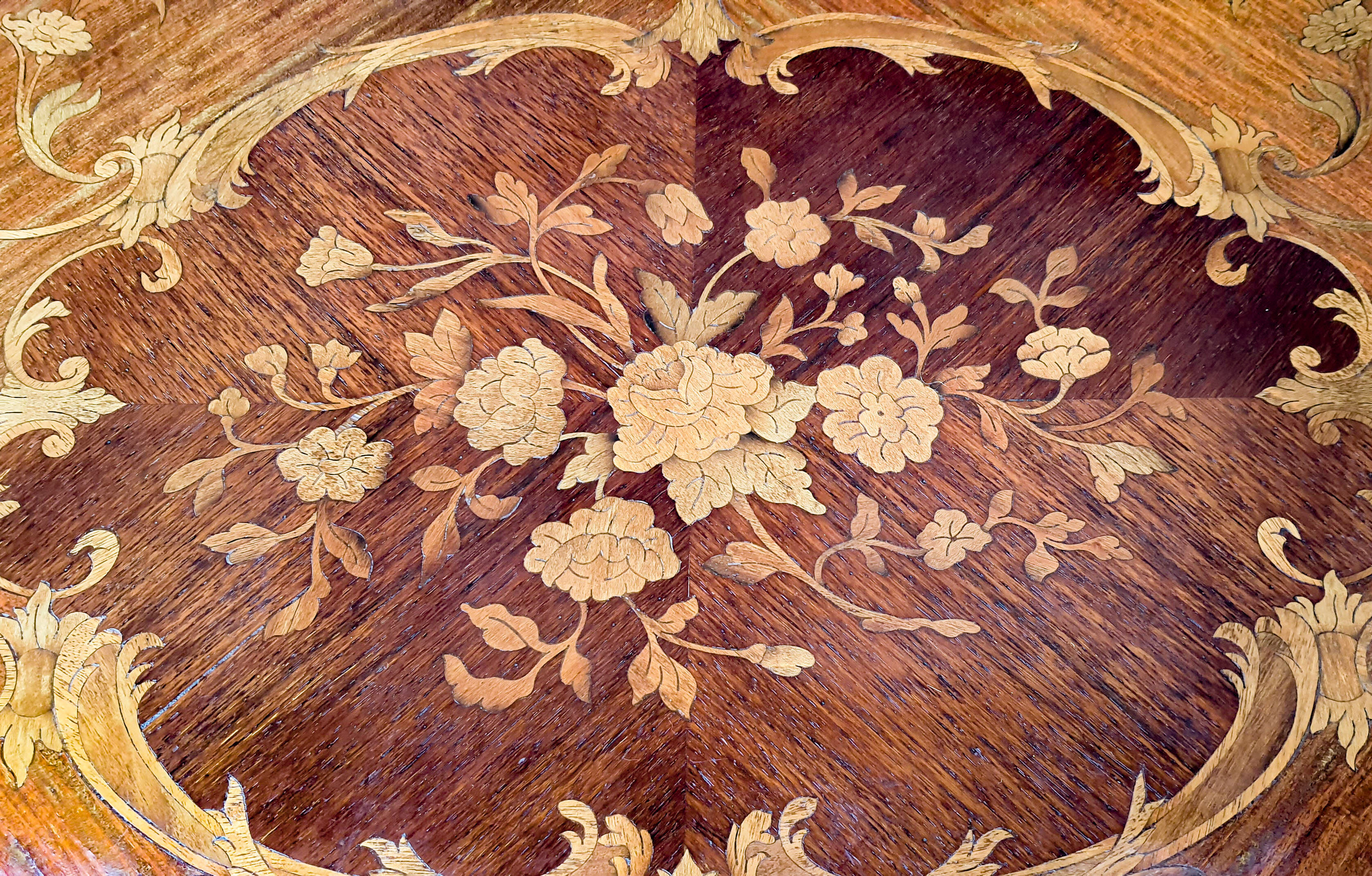 Game table Tric Trac Louis XV