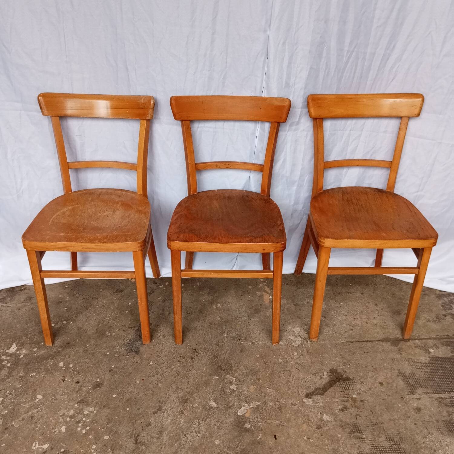Antique bistro chairs