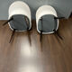 Duo vintage moumoute chairs