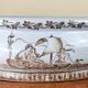Château de Toussicourt: very important centerpiece planter in enamelled earthenware