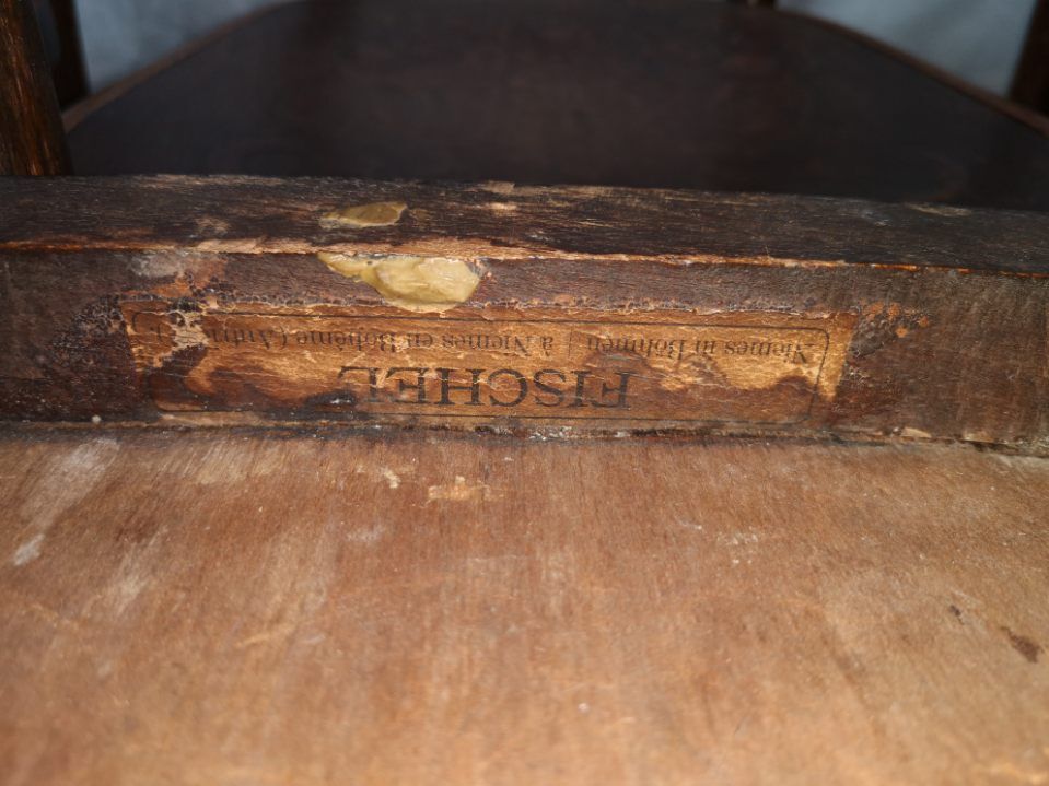 11 Fischel Niemes chairs in Bohemia Austria early 20th century