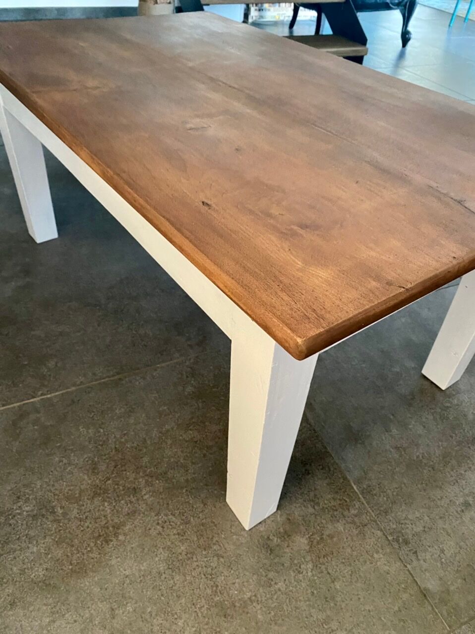 Solid wood coffee table