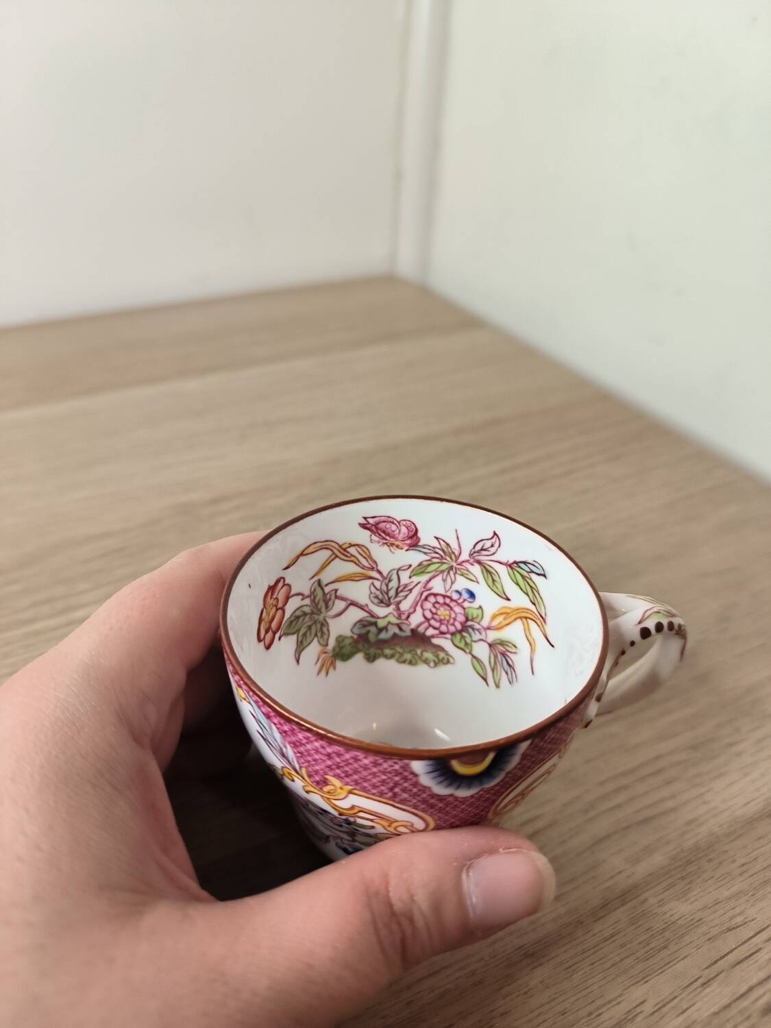 Sarreguemines Minton 216 cup and saucer
