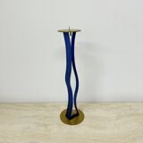 Lucite Cec Lepage style lucite candle stick , 1980s