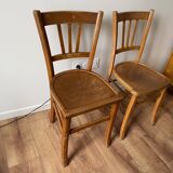 Pair of Luterma bistro chairs from the 1950s