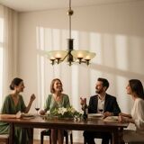 Large Art Deco Murano Glass Chandelier 1960’s