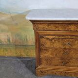 Petite commode époque Louis Philippe en noyer