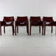413 Chairs by Mario Bellini for Cassina Italy