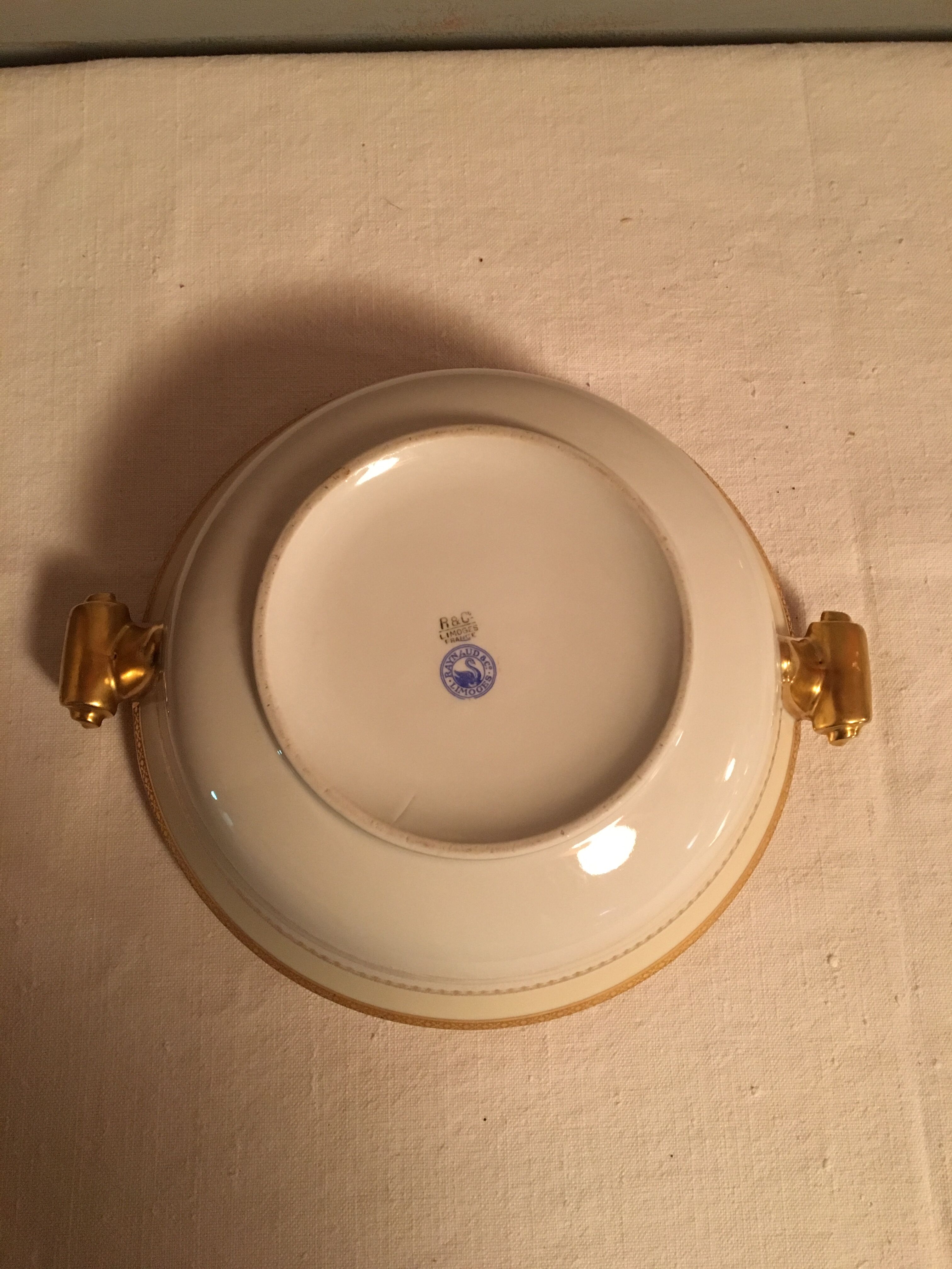 Limoges Raynaud porcelain vegetable