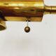 1970s adjustable BOLA brass floor or table lamp by Florian Schulz