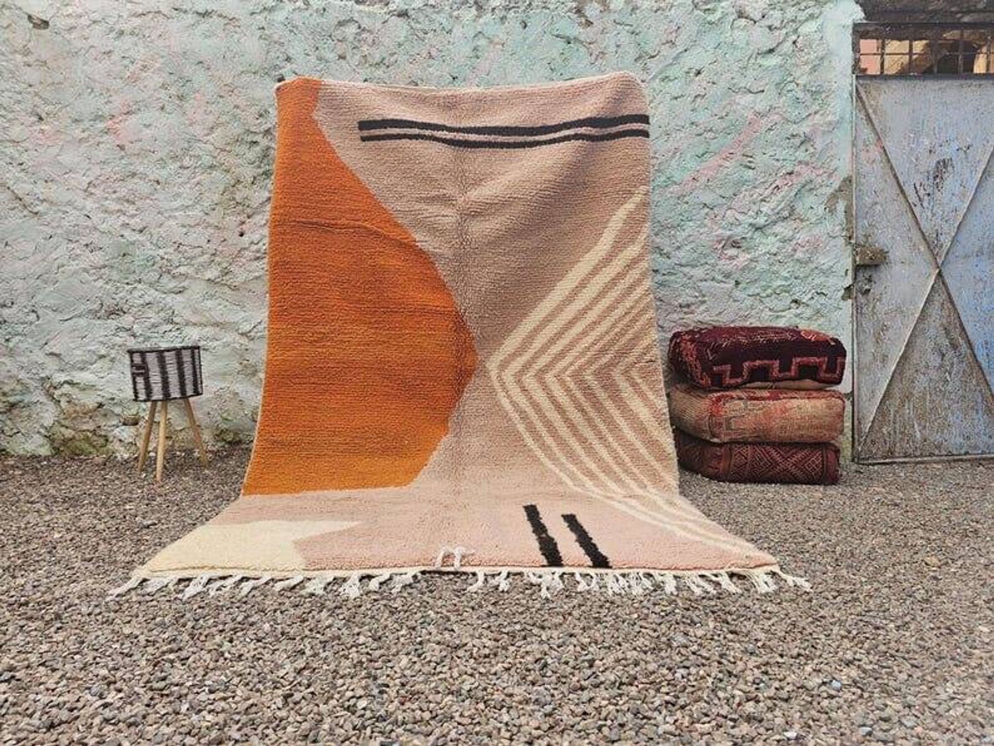 Traditional Atlas Beni Mrirt carpet